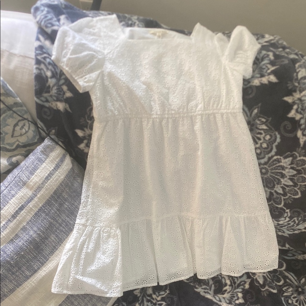 White Eyelet Dress
